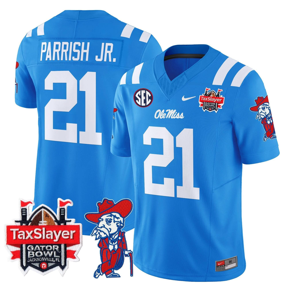 OMB 2024 Gator Bowl Patch Vapor Limited Jersey
