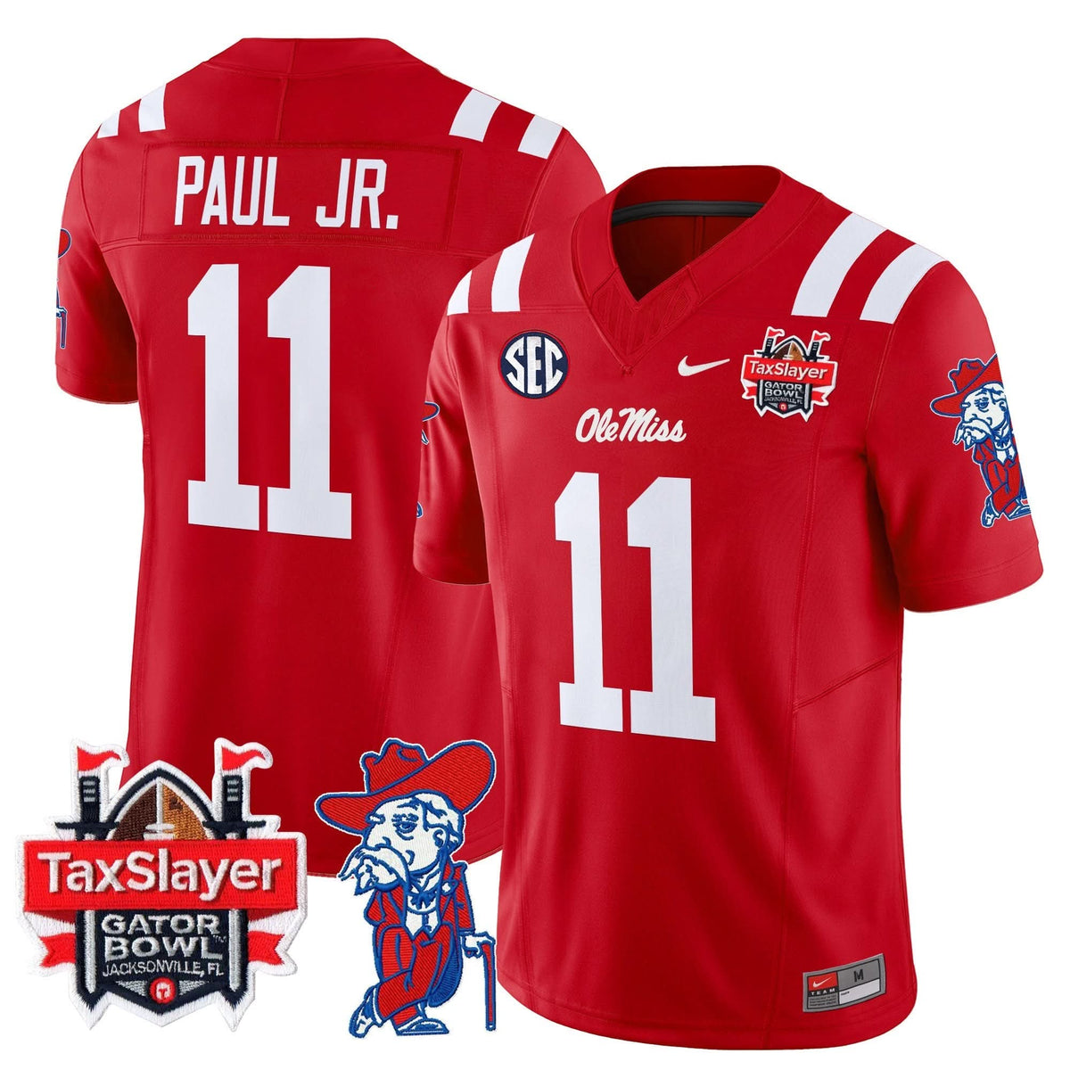 OMB 2024 Gator Bowl Patch Vapor Limited Jersey