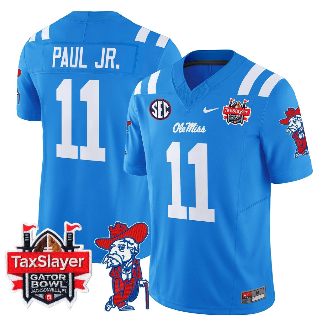 OMB 2024 Gator Bowl Patch Vapor Limited Jersey