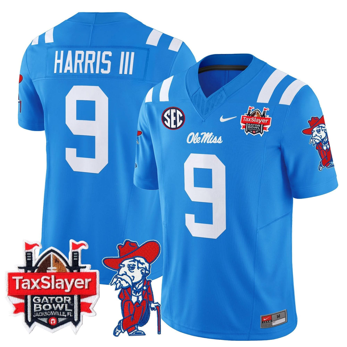 OMB 2025 Gator Bowl Patch Vapor Limited Jersey