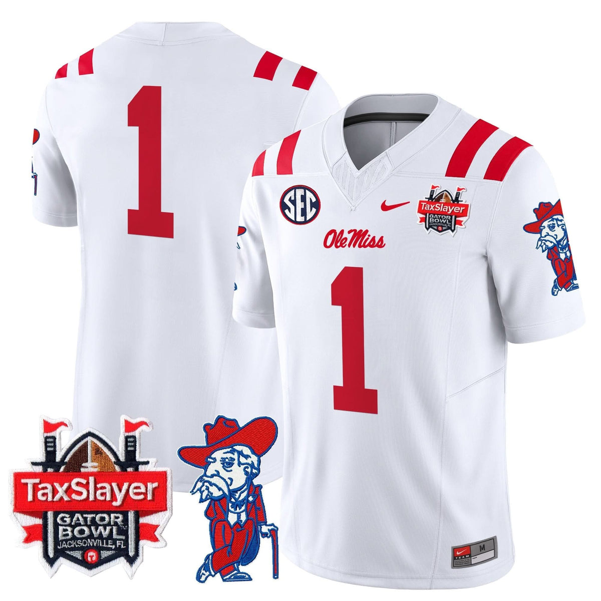 OMB 2024 Gator Bowl Patch Vapor Limited Jersey