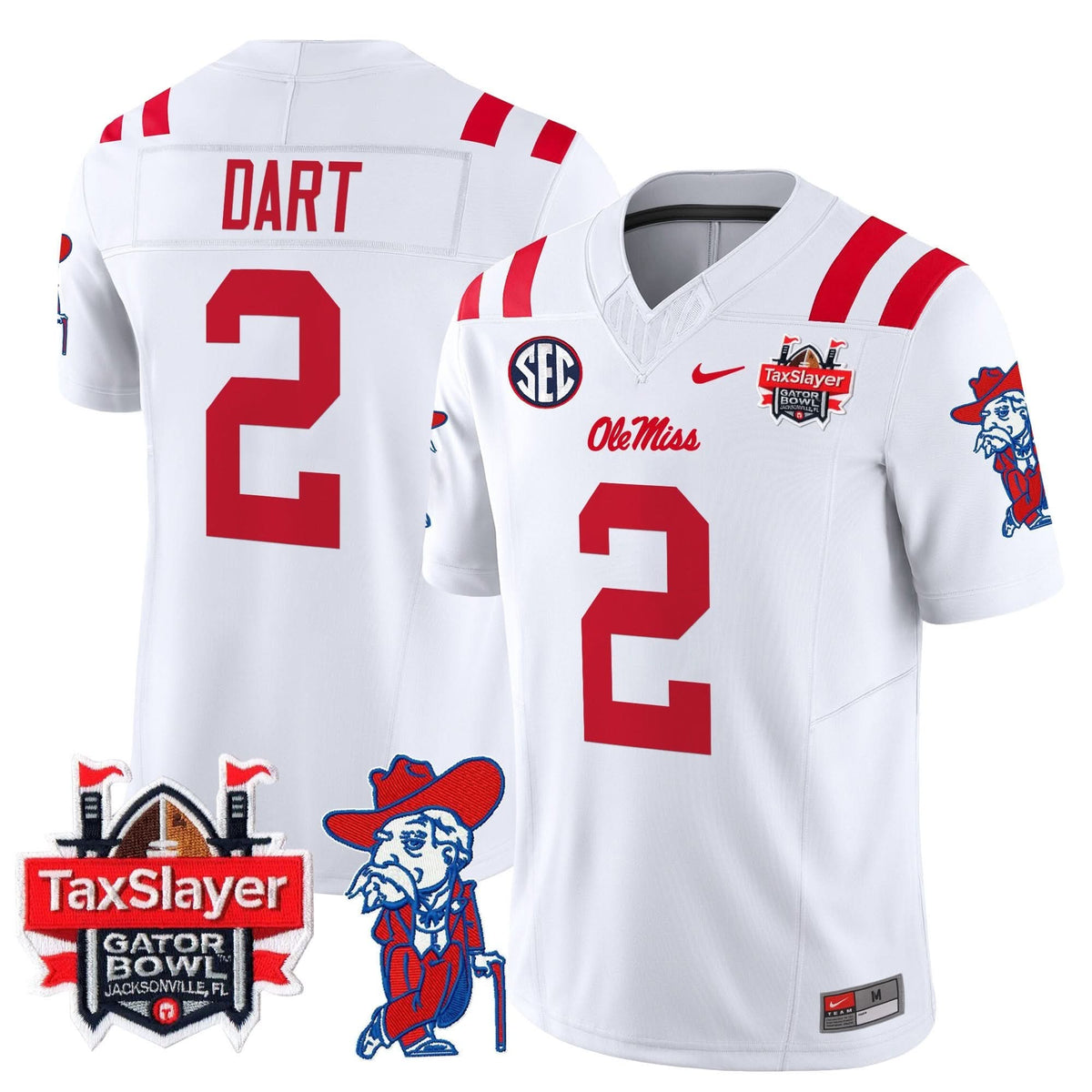 OMB 2024 Gator Bowl Patch Vapor Limited Jersey