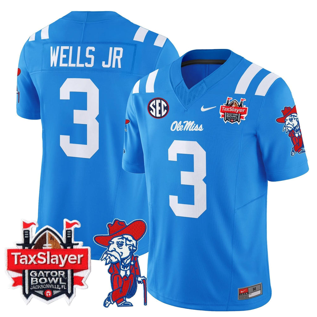 OMB 2024 Gator Bowl Patch Vapor Limited Jersey