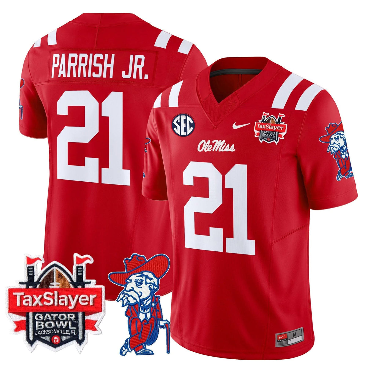 OMB 2024 Gator Bowl Patch Vapor Limited Jersey