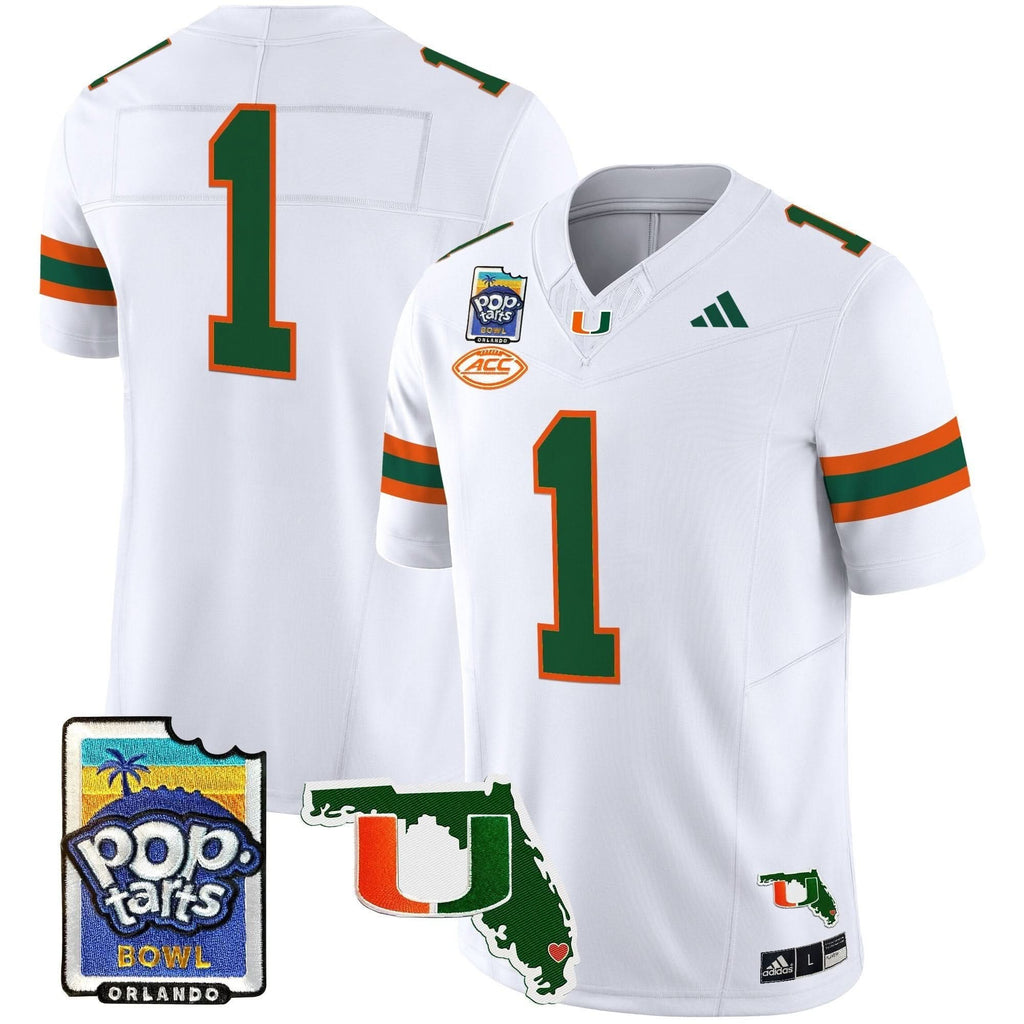 MH 2025 PopTarts Bowl Patch Vapor Limited Jersey