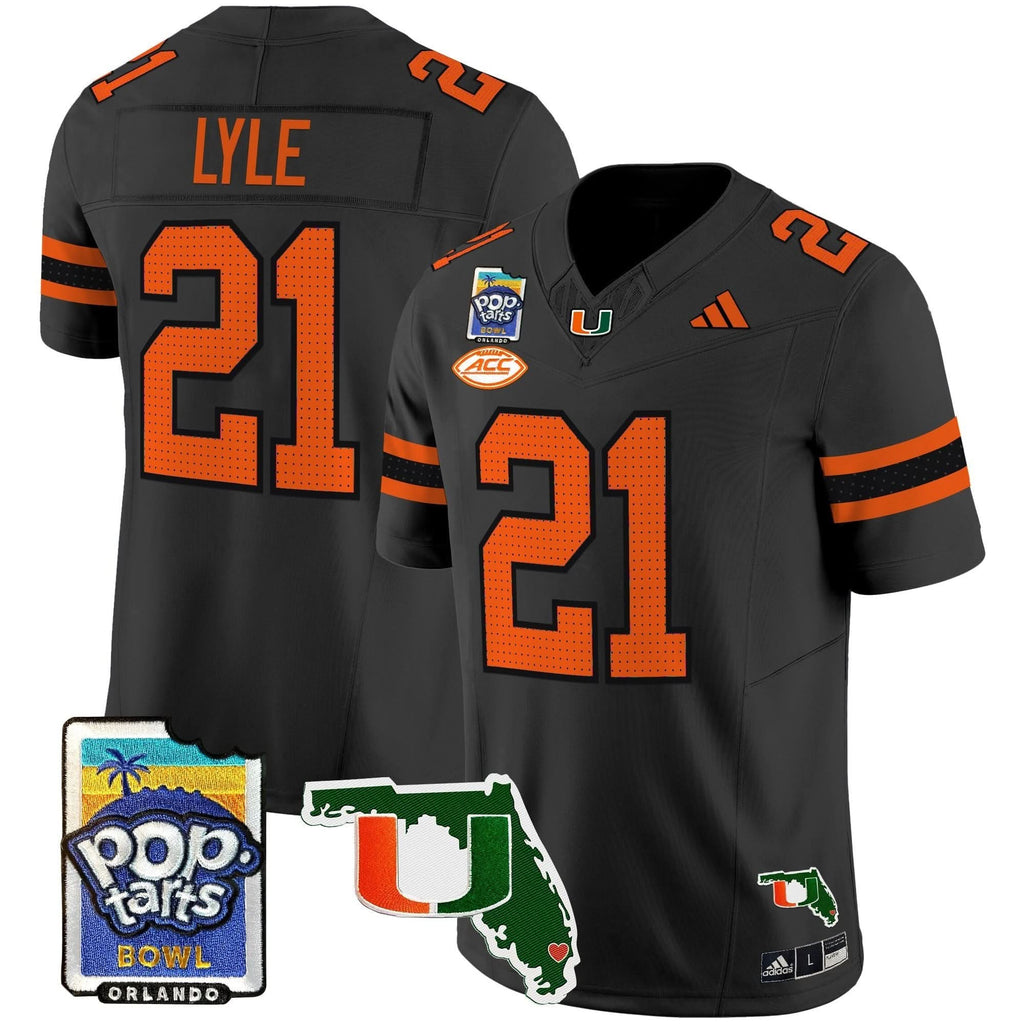 MH 2025 PopTarts Bowl Patch Vapor Limited Jersey