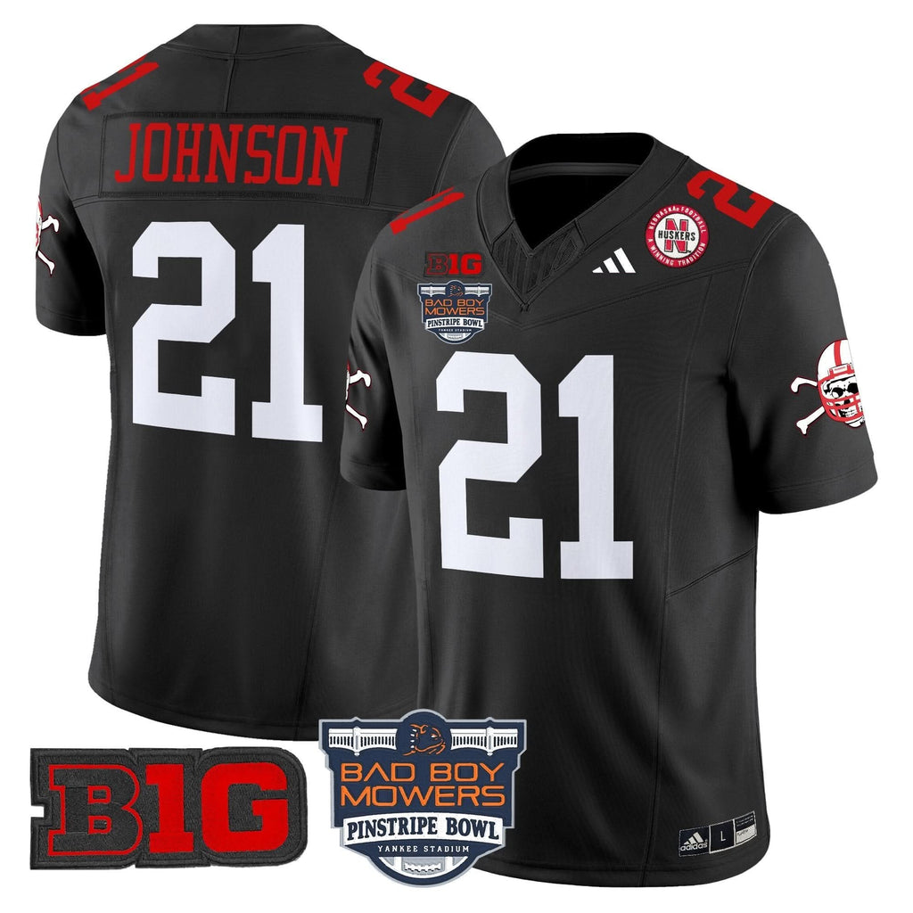 NC 2025 Pinstripe Bowl Patch Vapor Limited Jersey