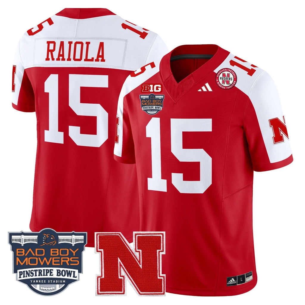 NC 2025 Pinstripe Bowl Patch Vapor Limited Jersey