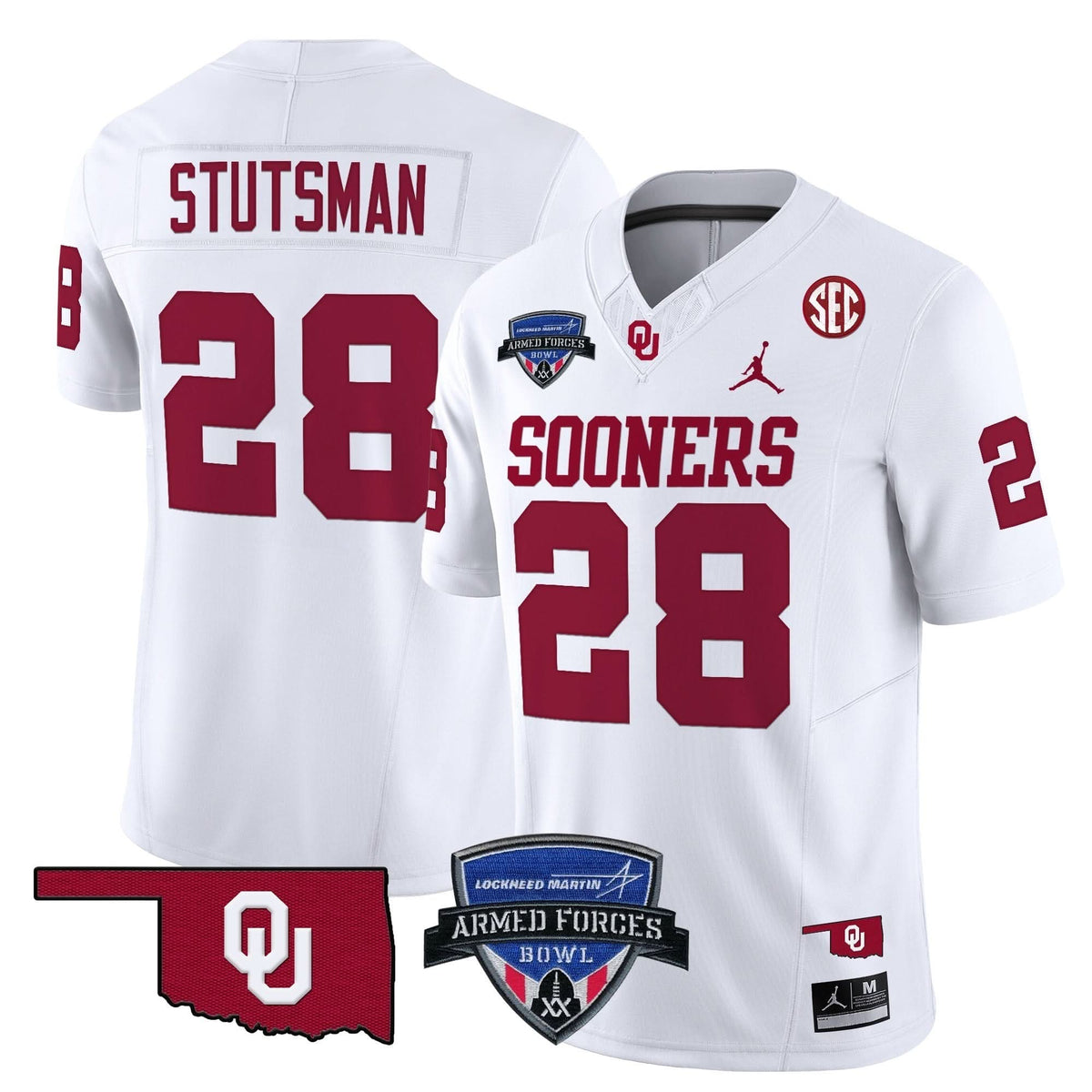 OS 2025 Armed Forces Bowl Patch Vapor Limited Jersey