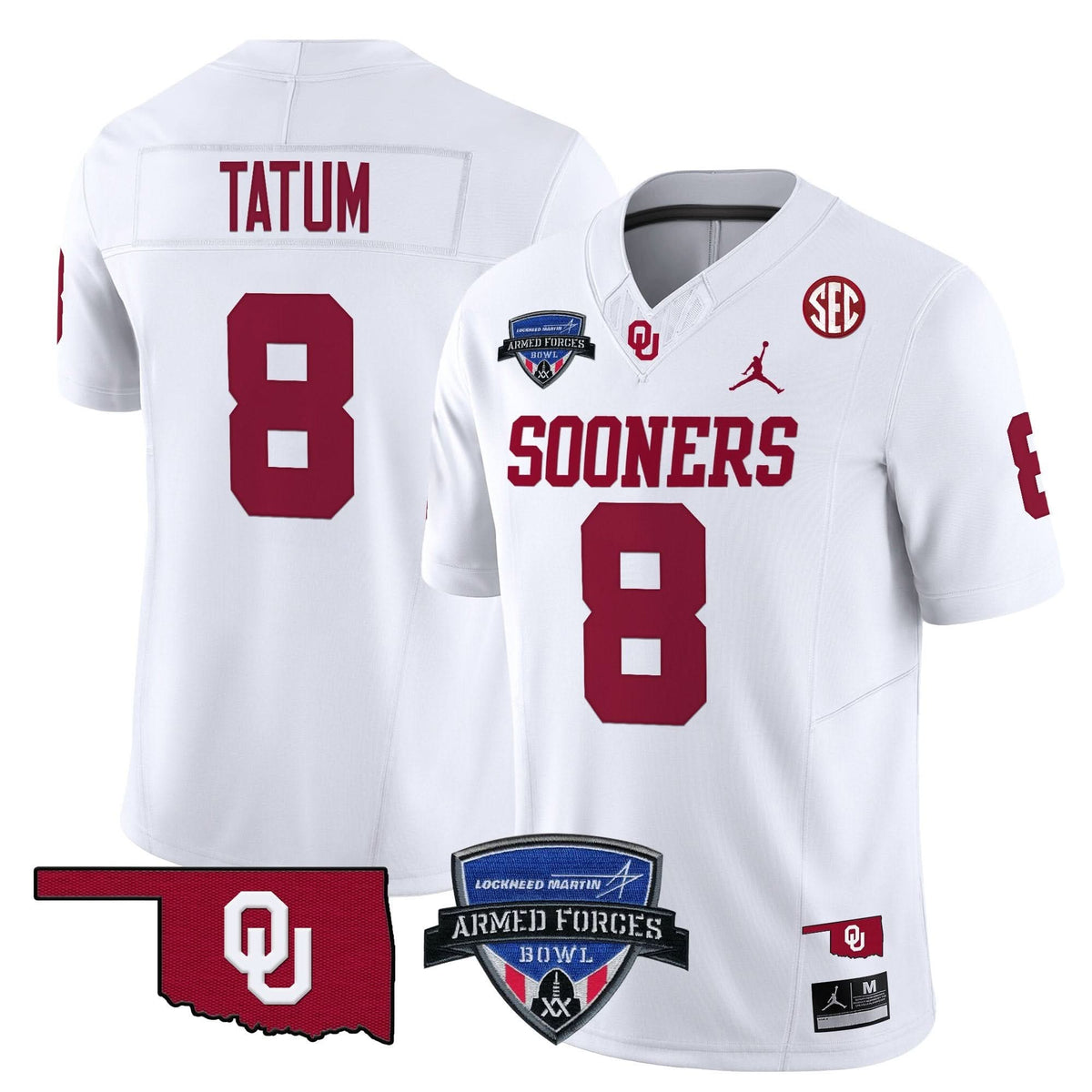 OS 2025 Armed Forces Bowl Patch Vapor Limited Jersey