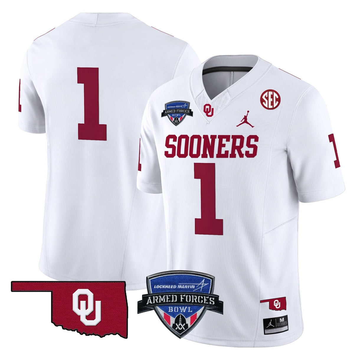OS 2025 Armed Forces Bowl Patch Vapor Limited Jersey