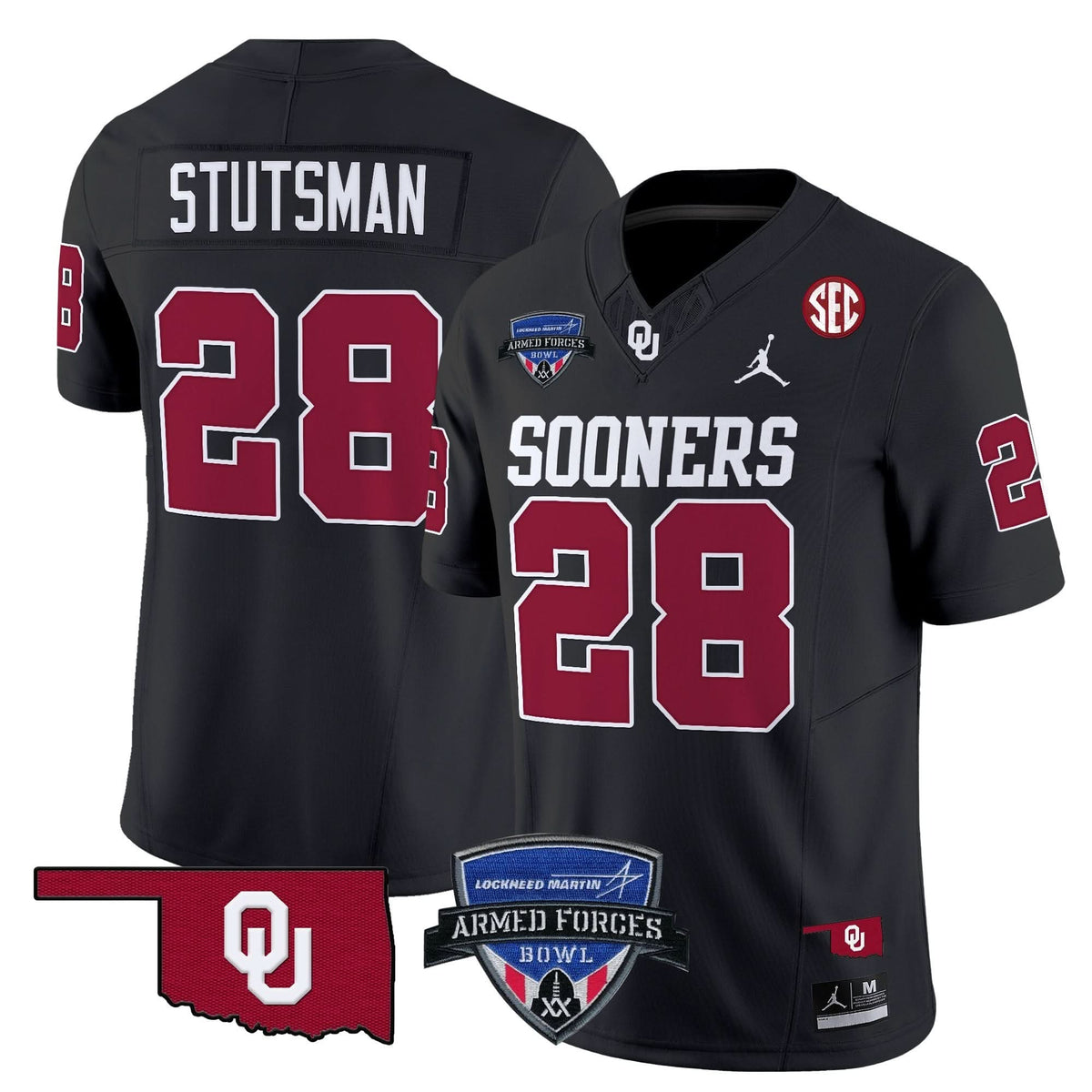 OS 2025 Armed Forces Bowl Patch Vapor Limited Jersey