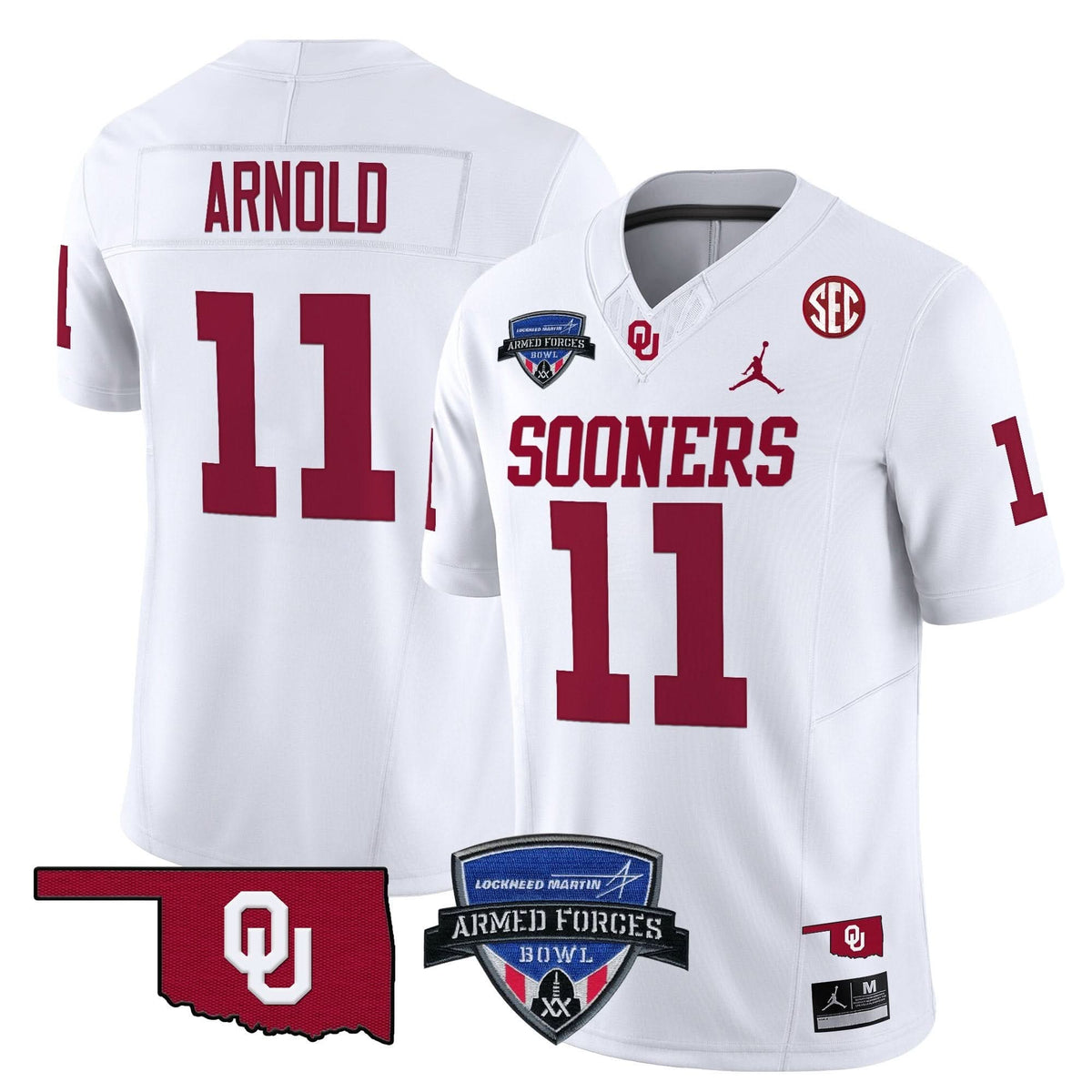 OS 2025 Armed Forces Bowl Patch Vapor Limited Jersey