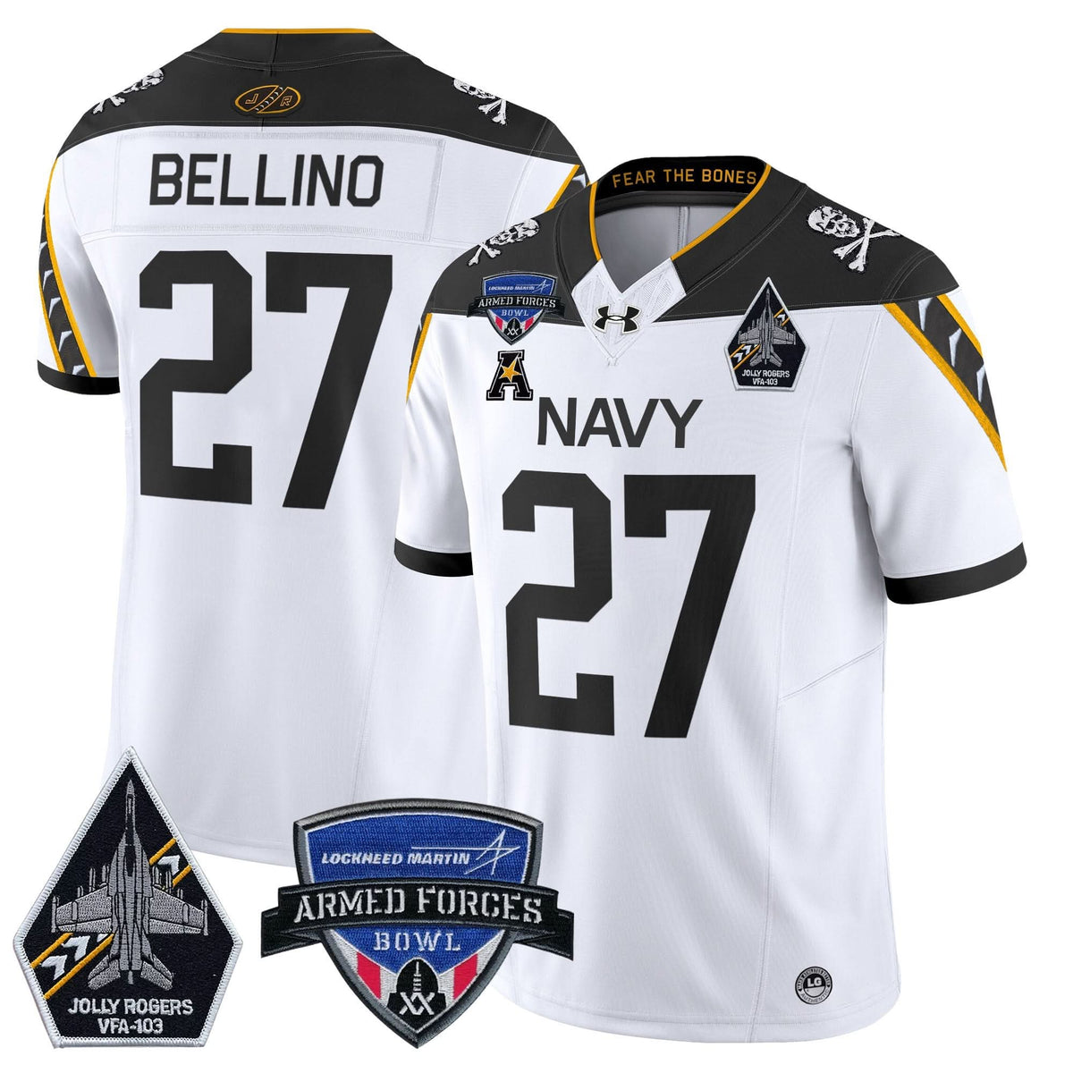 NM 2025 Armed Forces Bowl Patch Vapor Limited Jersey