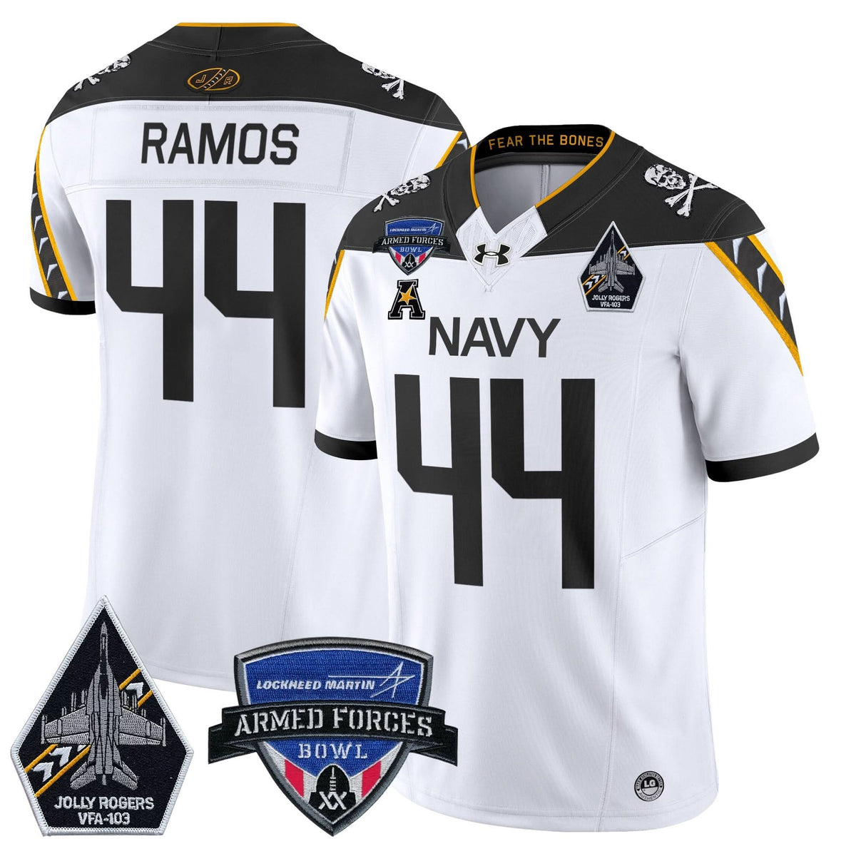 NM 2025 Armed Forces Bowl Patch Vapor Limited Jersey