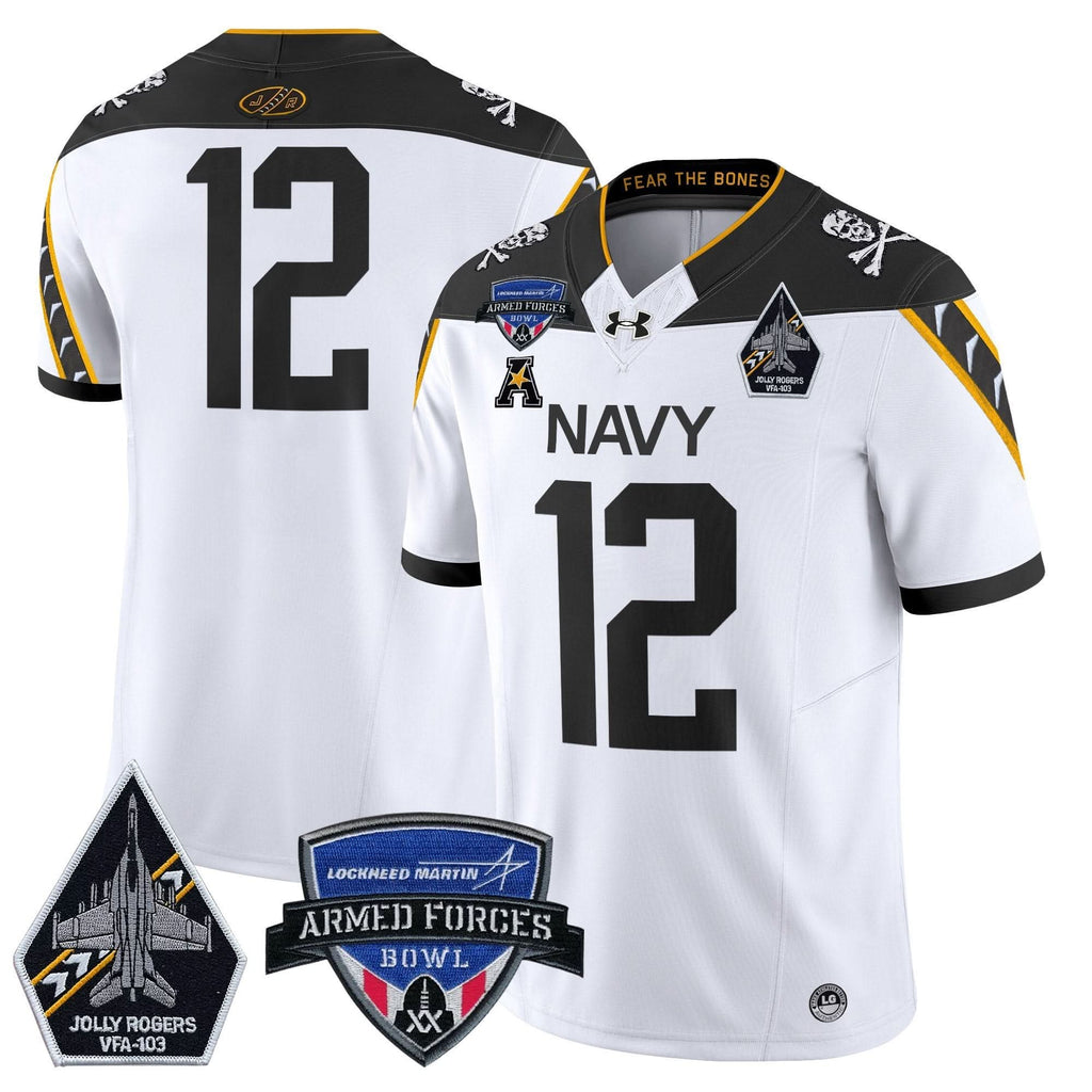 NM 2025 Armed Forces Bowl Patch Vapor Limited Jersey