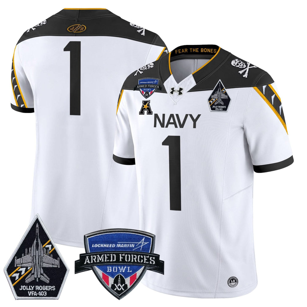NM 2025 Armed Forces Bowl Patch Vapor Limited Jersey