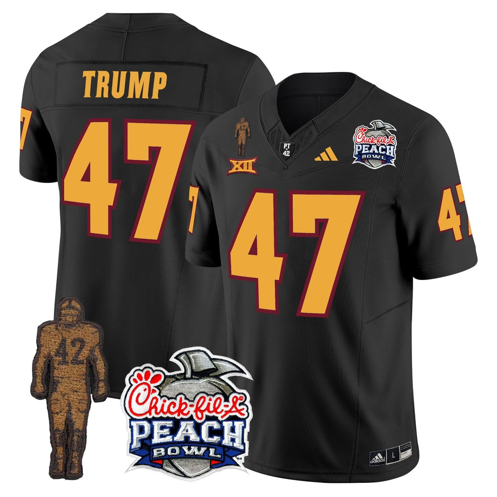 SD Pat Tillman & Peach Bowl Patch Vapor Limited Jersey
