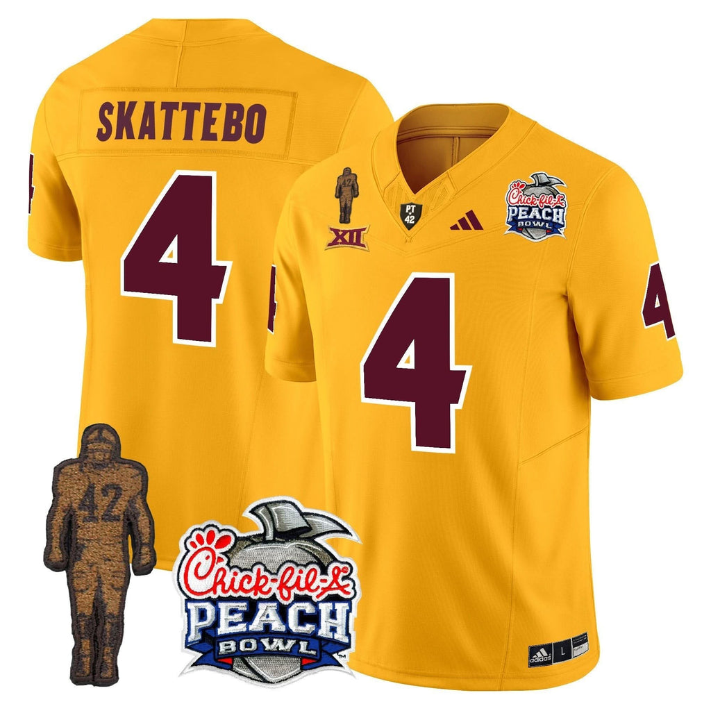 SD Pat Tillman & Peach Bowl Patch Vapor Limited Jersey