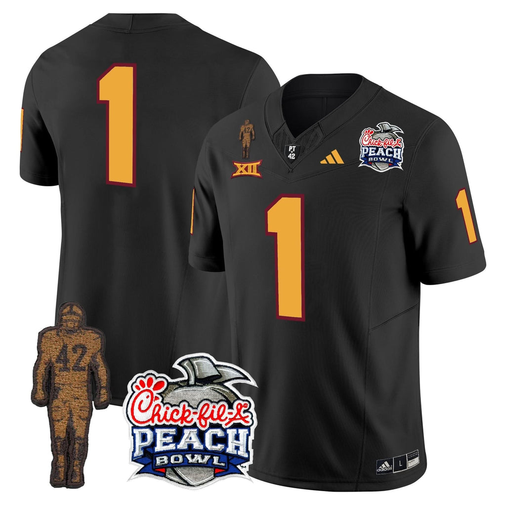 SD Pat Tillman & Peach Bowl Patch Vapor Limited Jersey