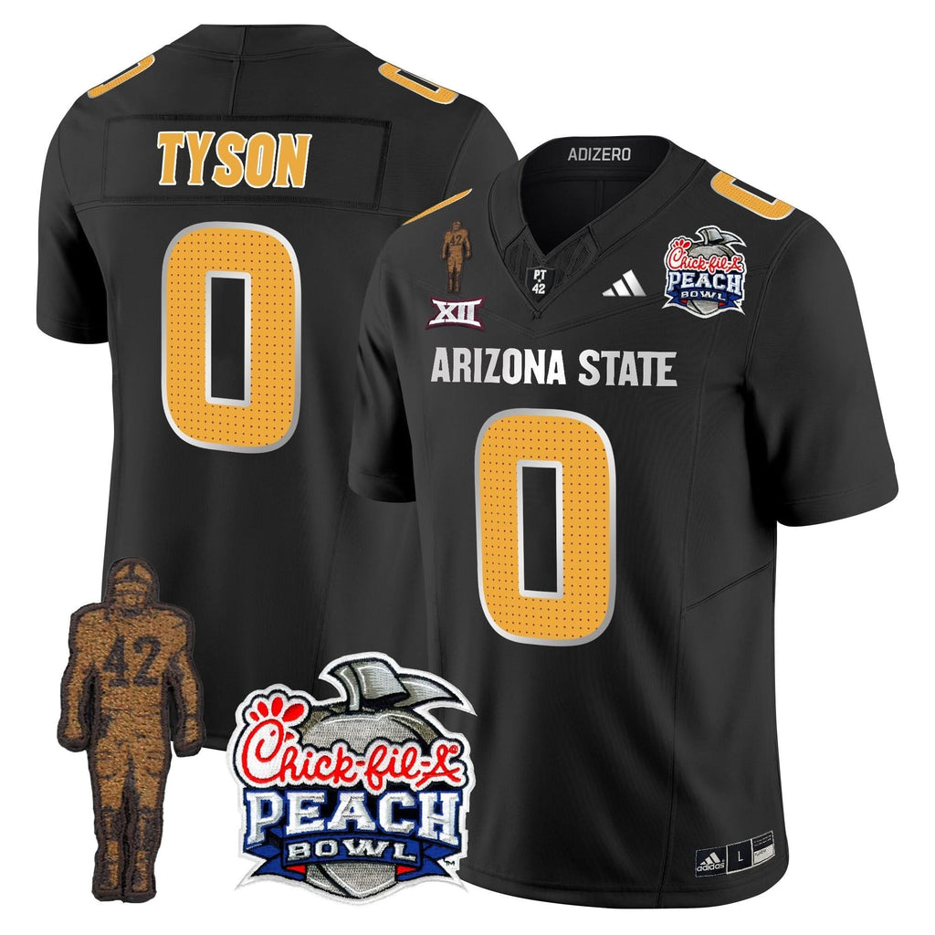SD Pat Tillman & Peach Bowl Patch Vapor Limited Jersey V2