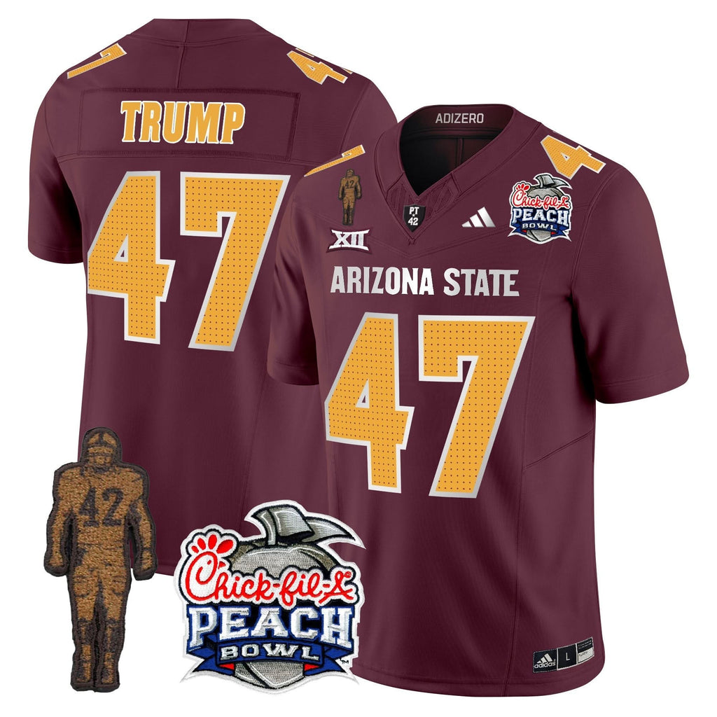 SD Pat Tillman & Peach Bowl Patch Vapor Limited Jersey V2