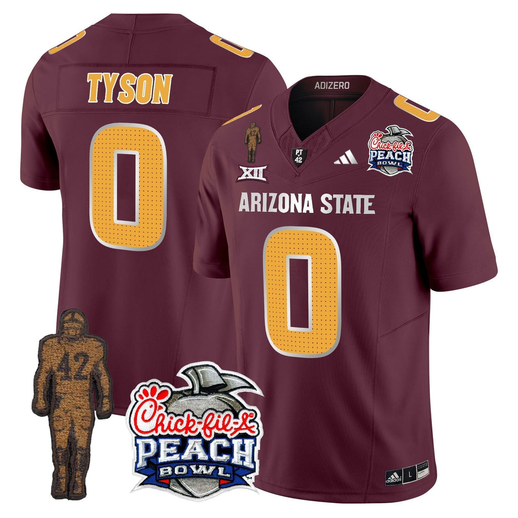 SD Pat Tillman & Peach Bowl Patch Vapor Limited Jersey V2