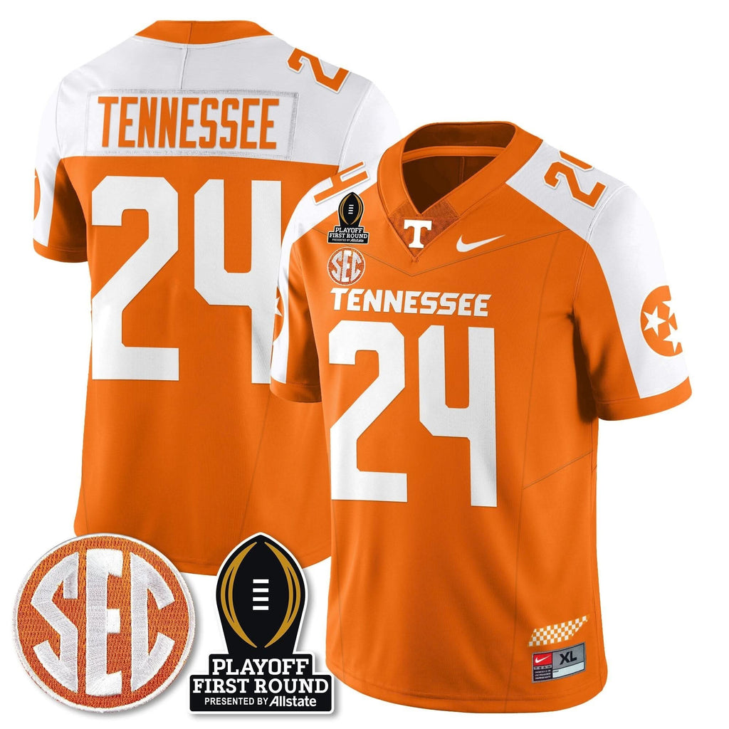 TV Football Jersey - Playoff First Round Patch