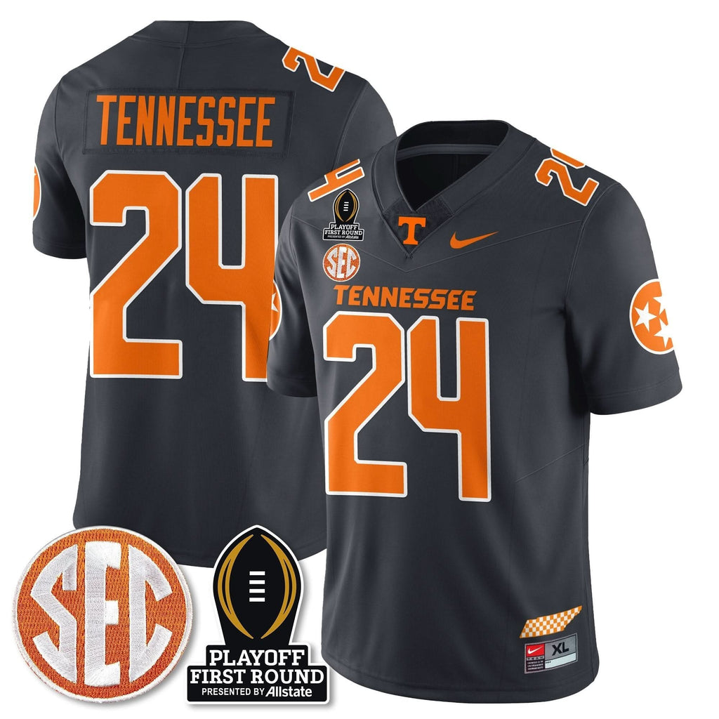 TV Football Jersey - Playoff First Round Patch