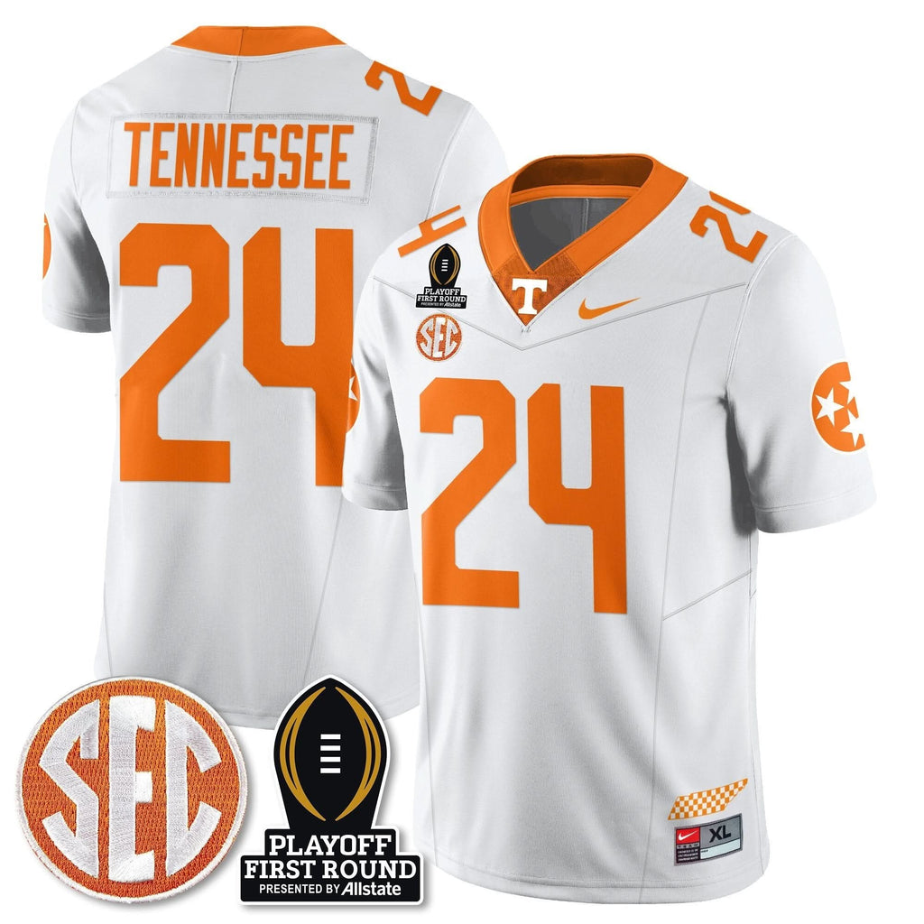 TV Football Jersey - Playoff First Round Patch