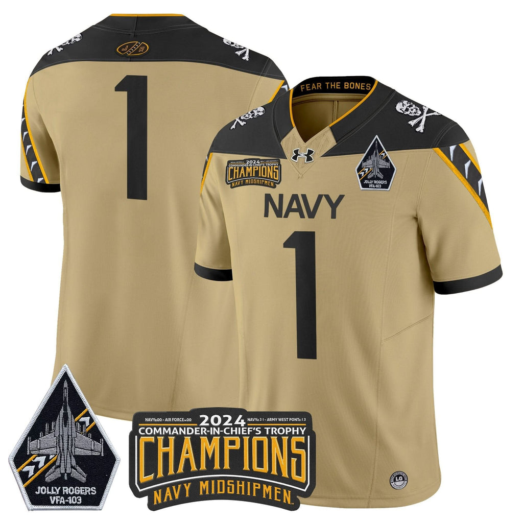 NM 2024 Commander-In-Chief's Trophy Champions Patch Vapor Limited Jersey