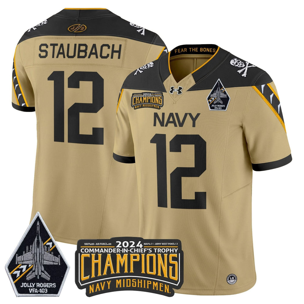 NM 2024 Commander-In-Chief's Trophy Champions Patch Vapor Limited Jersey