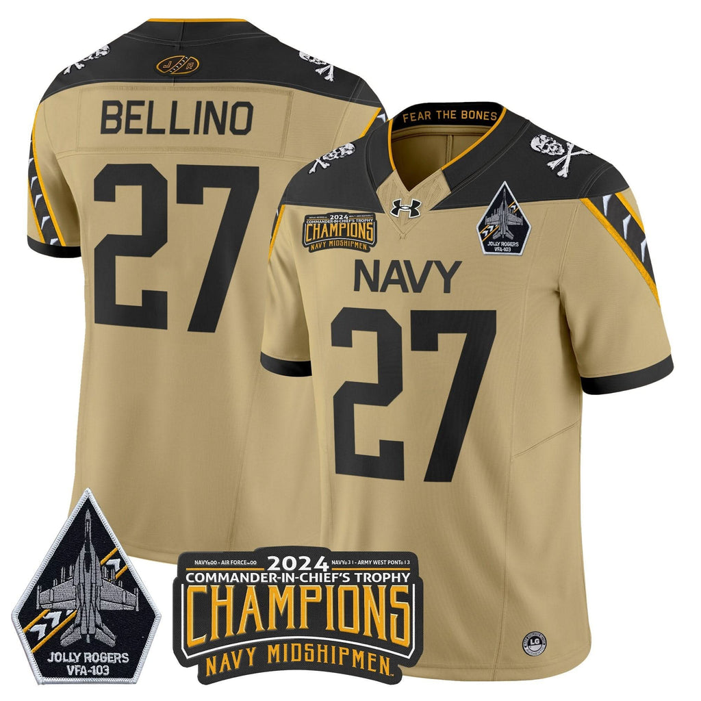 NM 2024 Commander-In-Chief's Trophy Champions Patch Vapor Limited Jersey