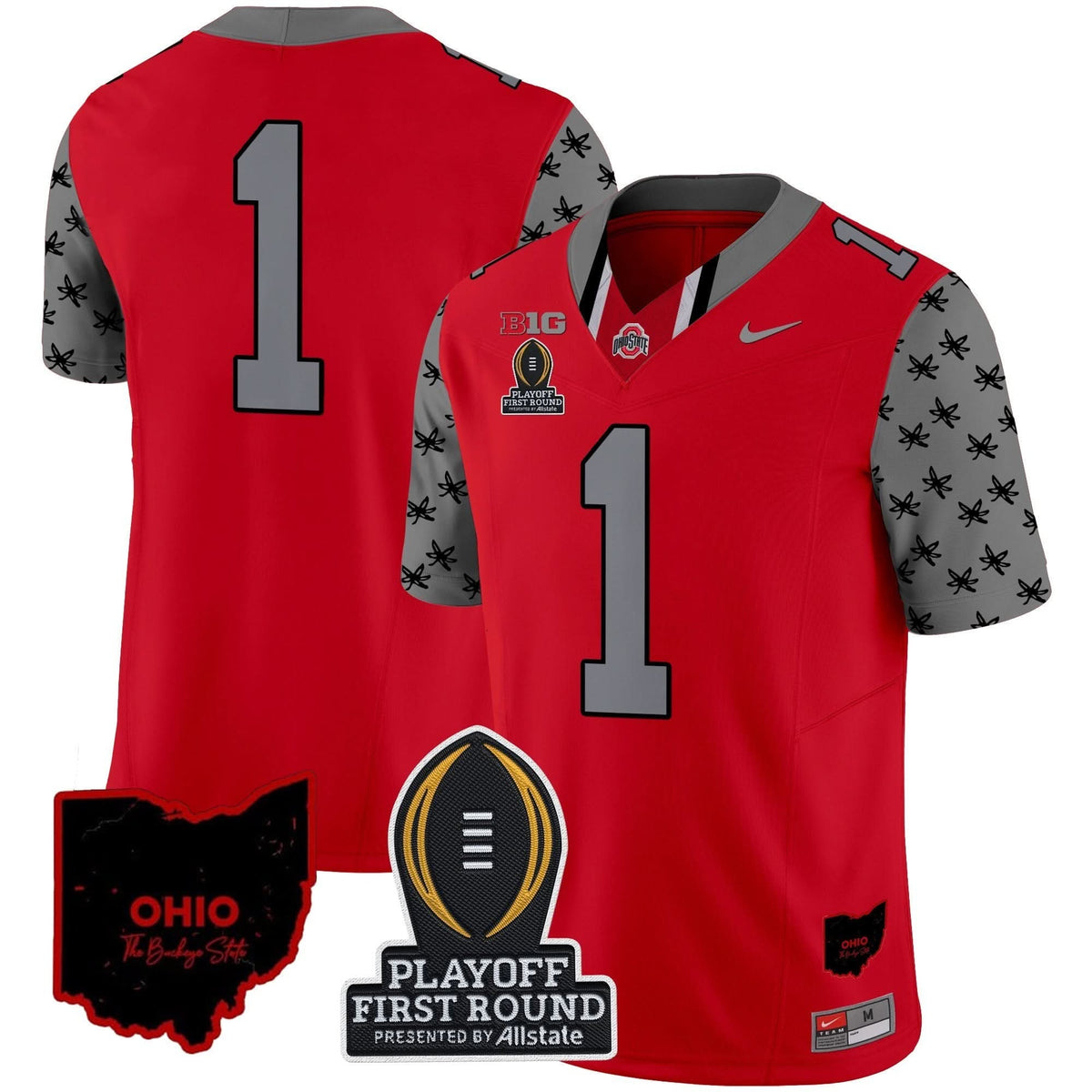 OSB 2024 Playoff First Round Patch Vapor Limited Jersey