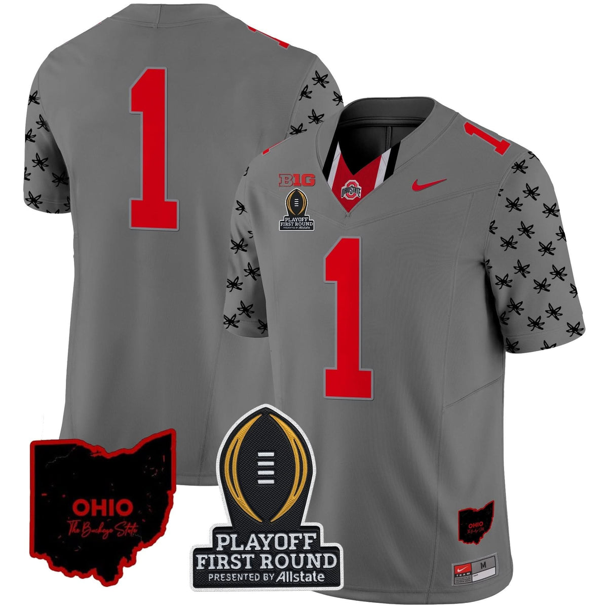 OSB 2024 Playoff First Round Patch Vapor Limited Jersey