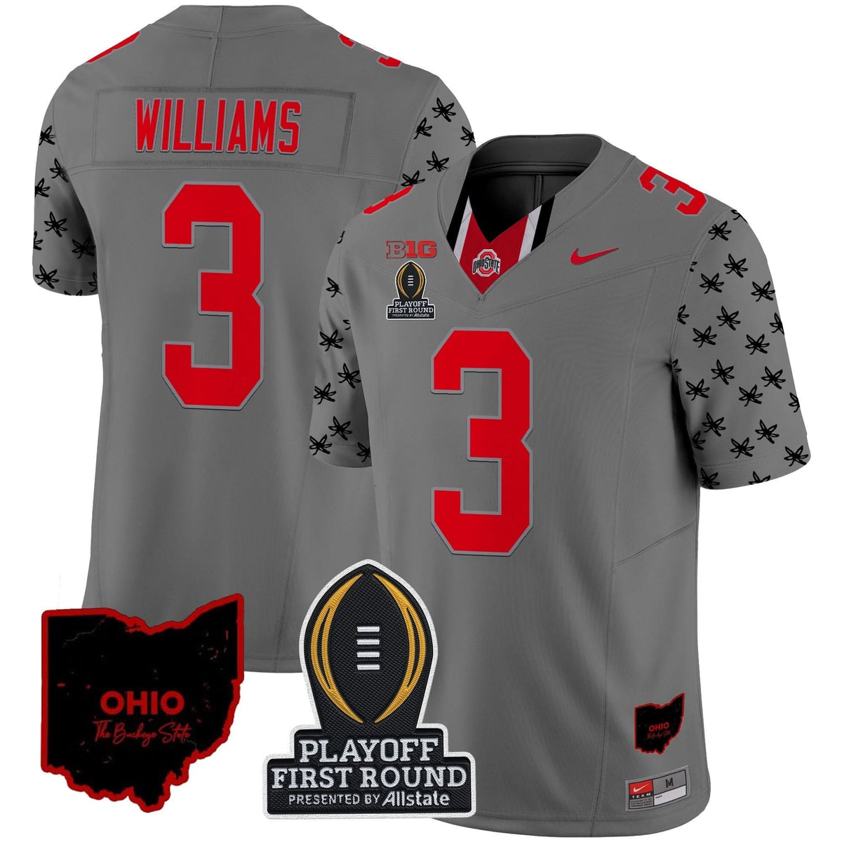 OSB 2024 Playoff First Round Patch Vapor Limited Jersey
