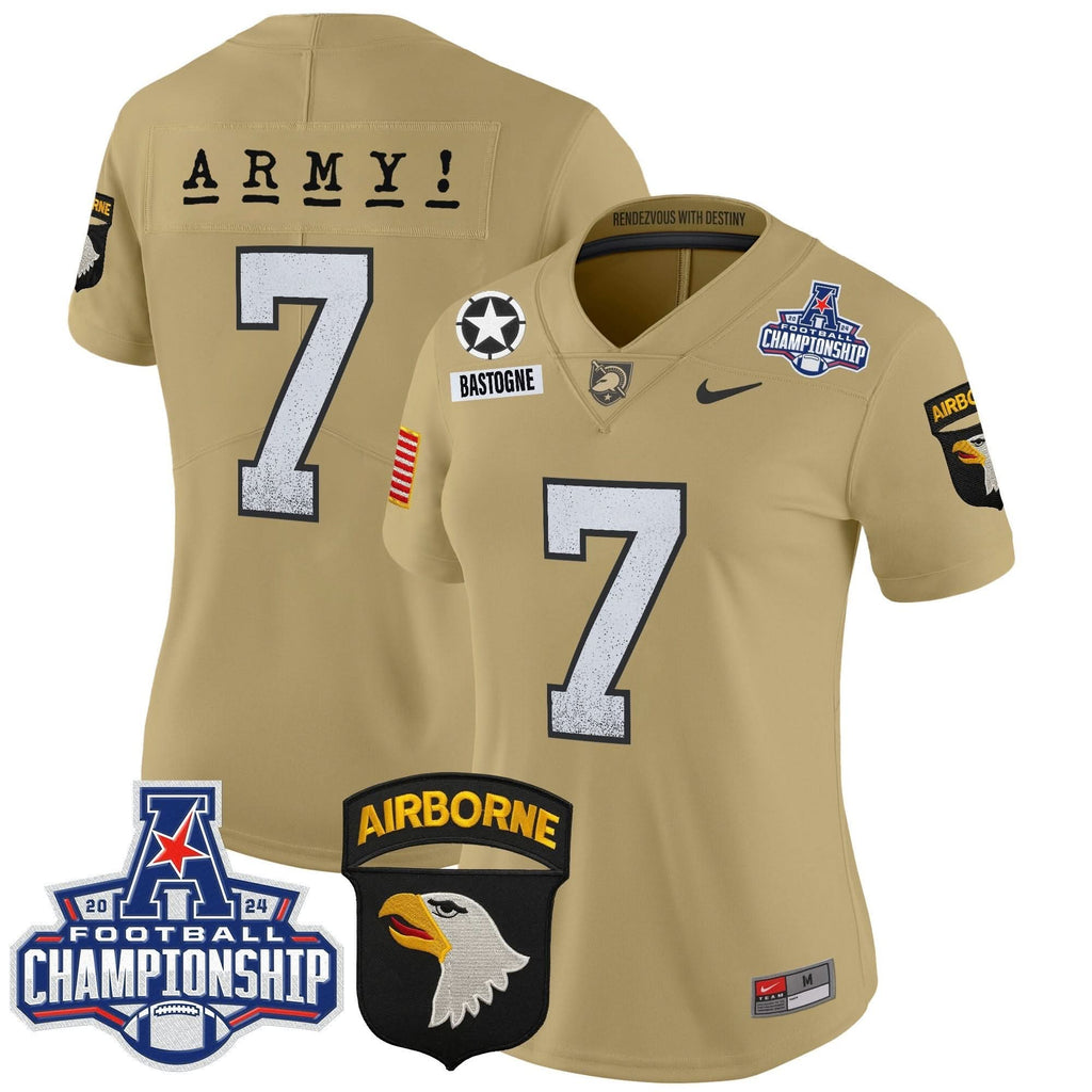 Women's ABK 2024 AAC Championship Patch Vapor Limited Jersey - Stitched