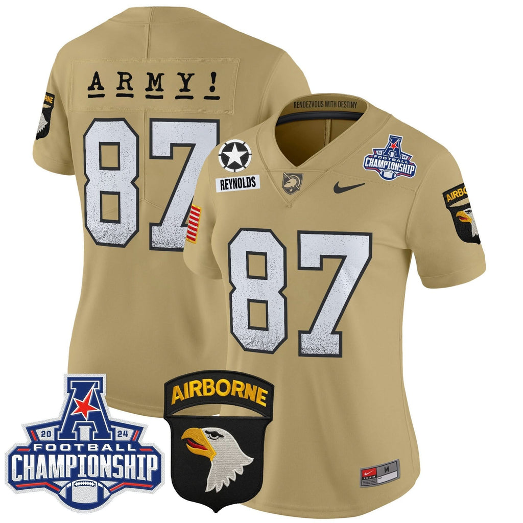 Women's ABK 2024 AAC Championship Patch Vapor Limited Jersey - Stitched
