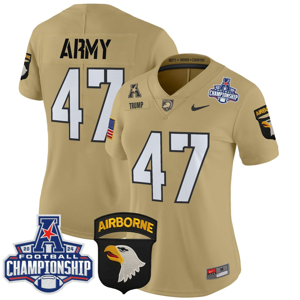 Women's ABK 2024 AAC Championship Patch Vapor Limited Jersey V2 - Stitched