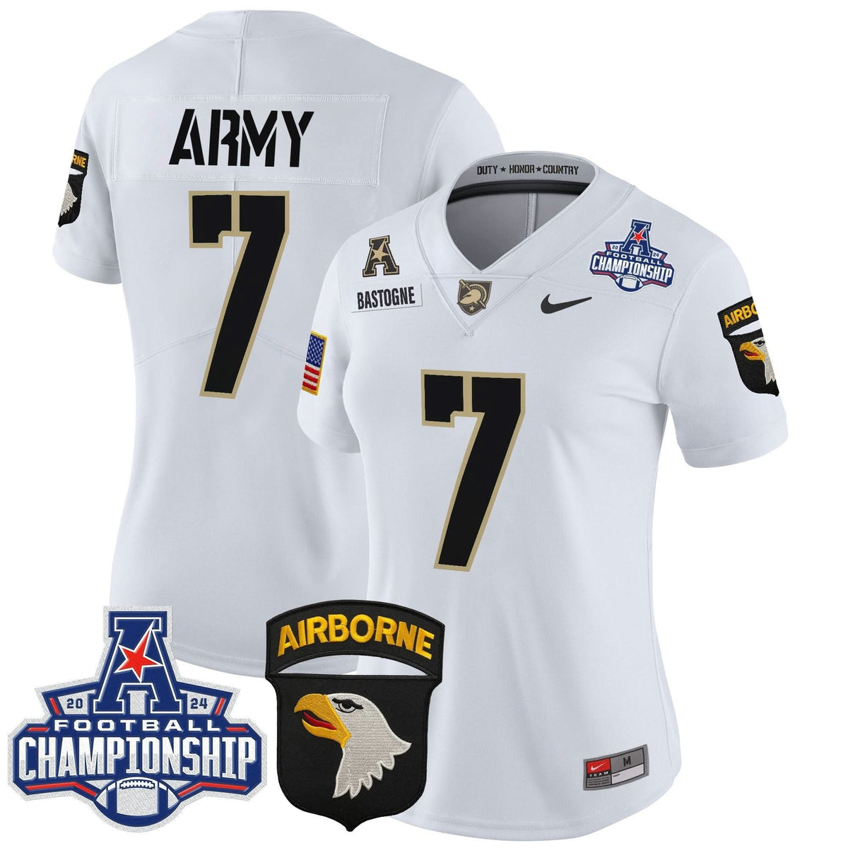Women's ABK 2024 AAC Championship Patch Vapor Limited Jersey V2 - Stitched