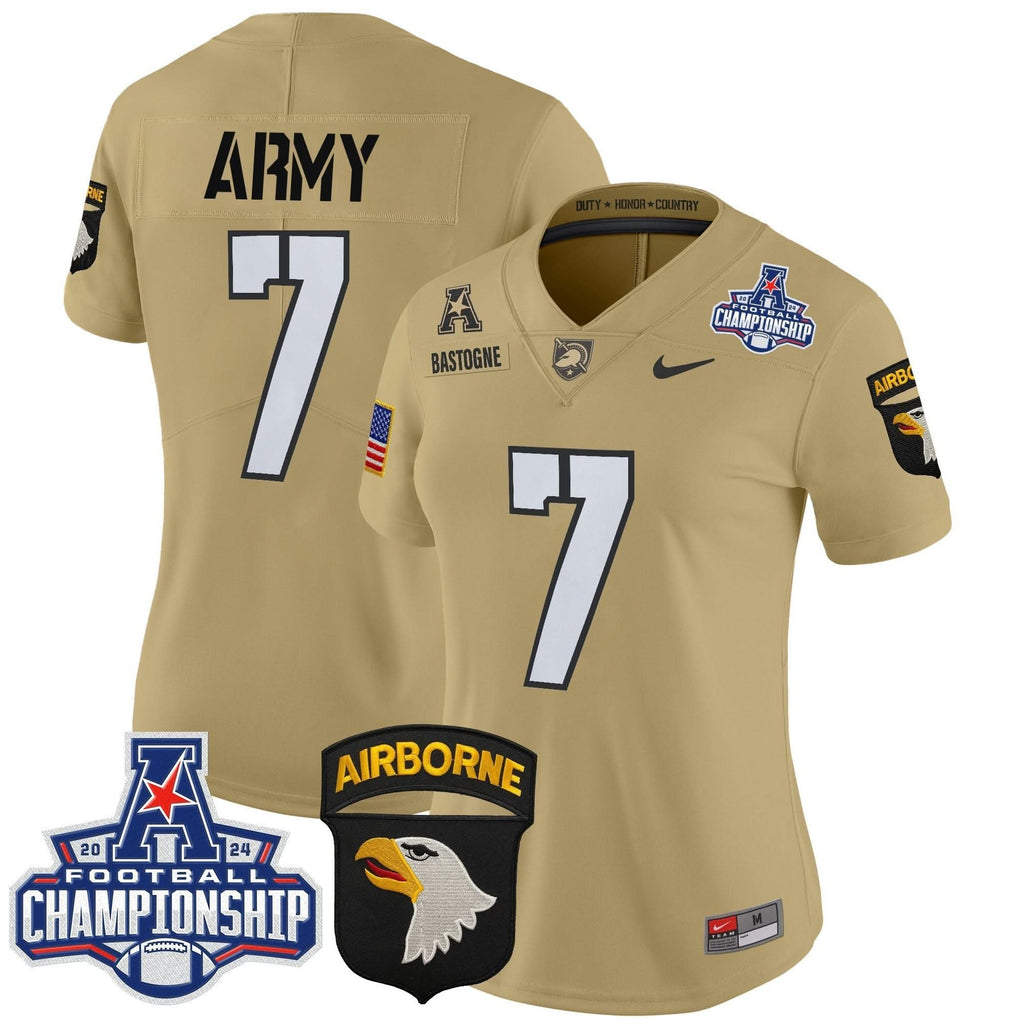 Women's ABK 2024 AAC Championship Patch Vapor Limited Jersey V2 - Stitched