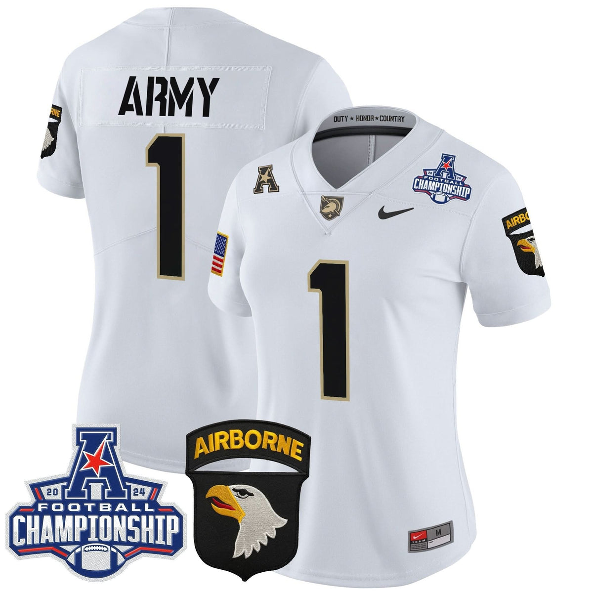 Women's ABK 2024 AAC Championship Patch Vapor Limited Jersey V2 - Stitched