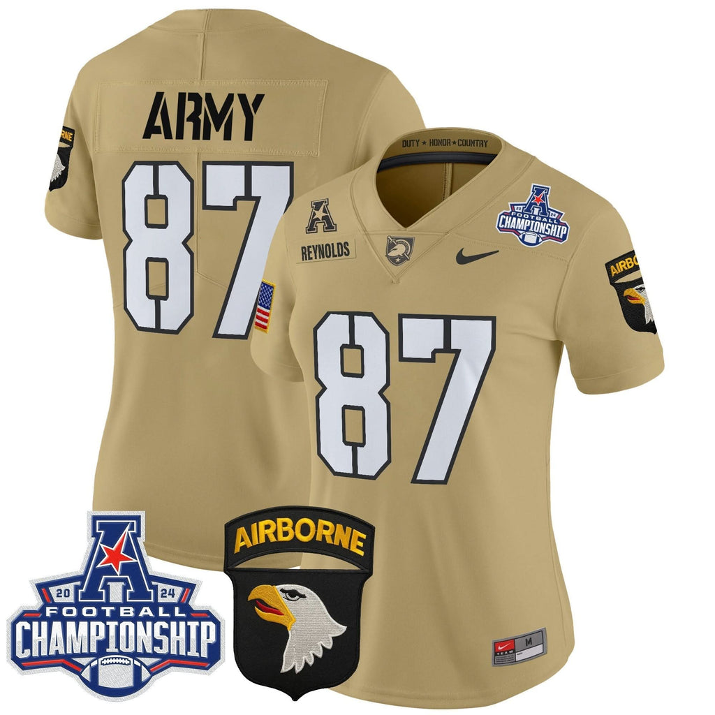 Women's ABK 2024 AAC Championship Patch Vapor Limited Jersey V2 - Stitched