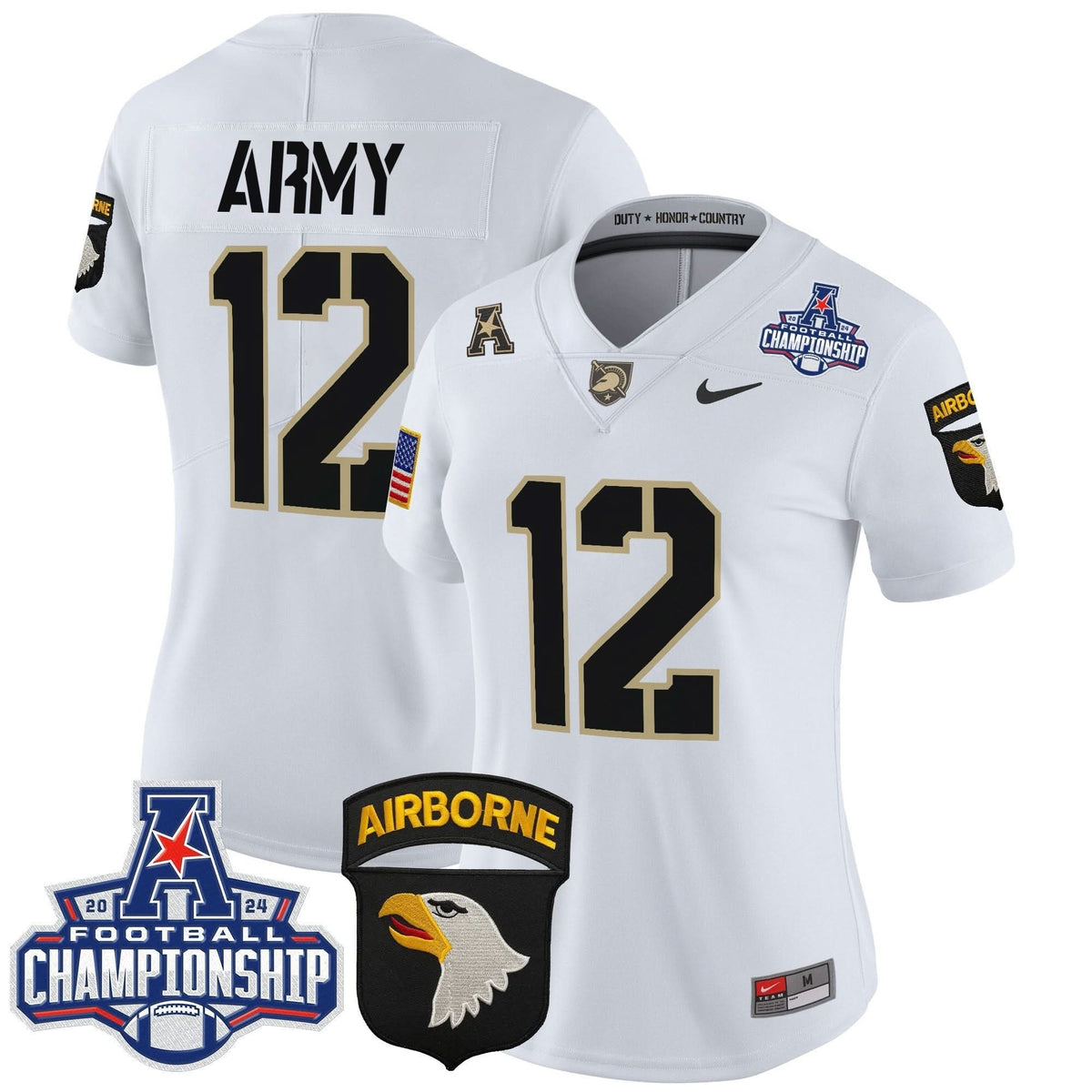 Women's ABK 2024 AAC Championship Patch Vapor Limited Jersey V2 - Stitched