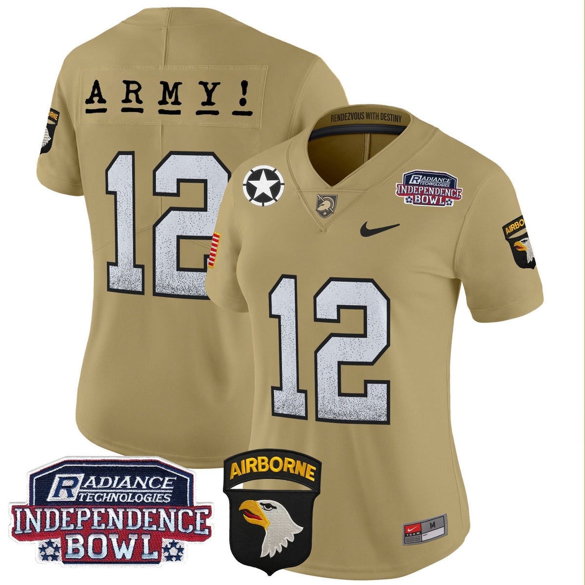 Women's ABK Independence Bowl Patch 2024 Vapor Limited Jersey - Stitched