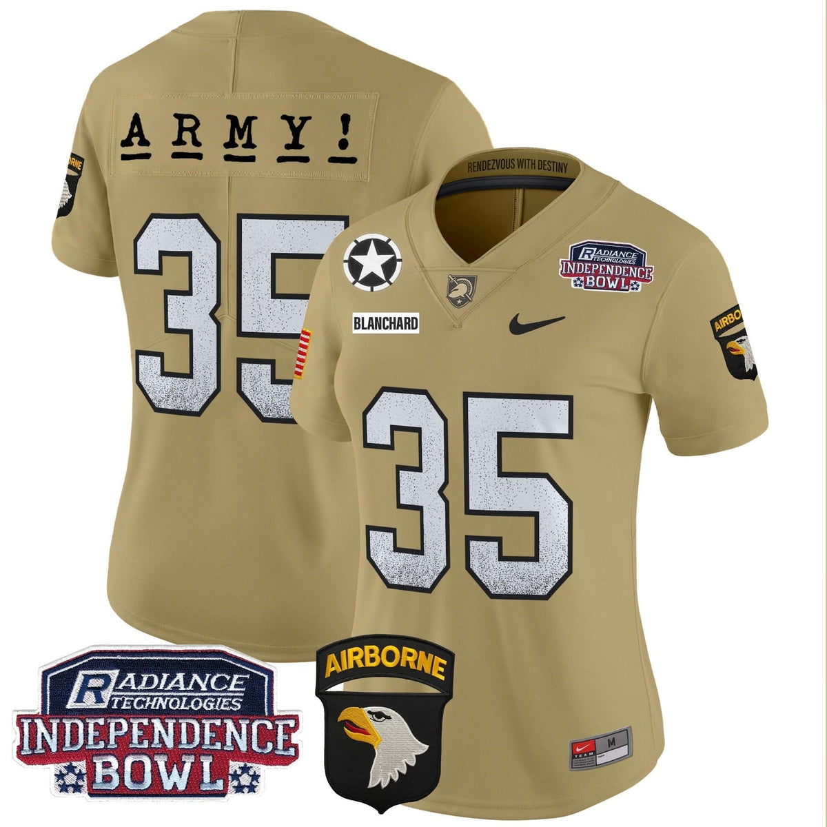 Women's ABK Independence Bowl Patch 2024 Vapor Limited Jersey - Stitched