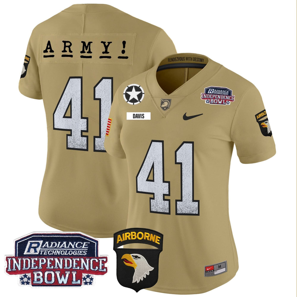 Women's ABK Independence Bowl Patch 2024 Vapor Limited Jersey - Stitched