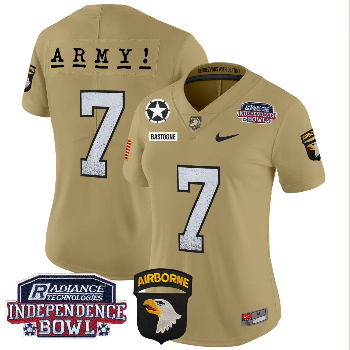 Women's ABK Independence Bowl Patch 2024 Vapor Limited Jersey - Stitched