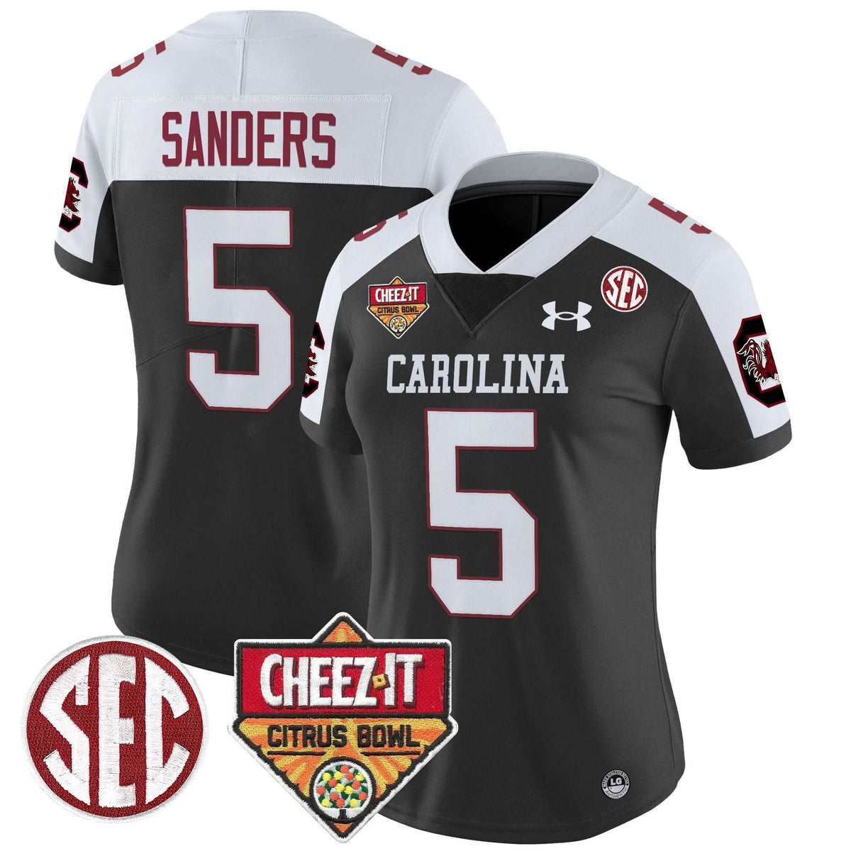 Women's SCG 1980 Throwback Cheez-It Citrus Bowl Patch Vapor Limited Jersey - Stitched