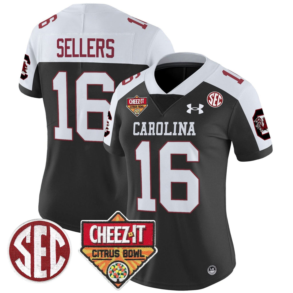 Women's SCG 1980 Throwback Cheez-It Citrus Bowl Patch Vapor Limited Jersey - Stitched